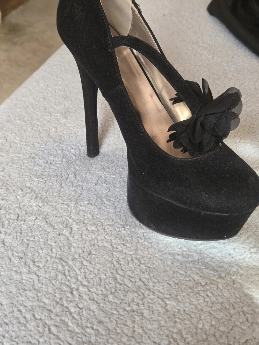 Charlotte Russe black platform